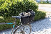 Panier de Transport sur Porte Bagage Etroit pour Chien - Trixie