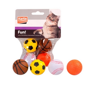 Balles de Sport Éponges - Jouet pour Chats