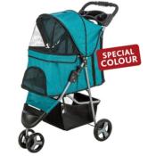 Poussette pour Petit Chien ou Chat Munich Turquoise - Trixie