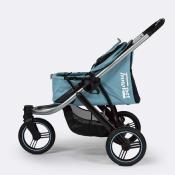 Poussette pour Chien Premium Comfort Bleu Clair - Innopet
