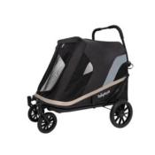 Poussette Grand Cruiser Extra Large Noir pour Chien - Ibiyaya
