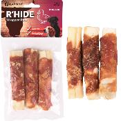 Ribs Peau de Buffle et Canard pour Chiens 12 cm lots de 3