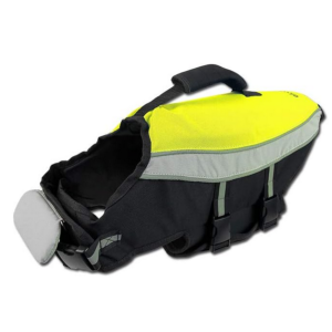 Gilet de Sauvetage Jaune Fluo pour Chien - Alcott