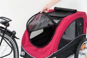 Remorque Vélo pour Chien Rouge Taille S - Trixie