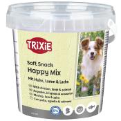  Pot de Petites Friandises au Poulet/Agneau/Saumon 500g pour Chien - Trixie