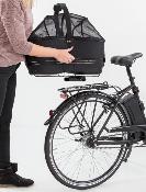 Panier de Transport Vélo Electrique sur Porte Bagage Large pour Chien - Trixie