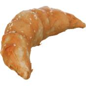 Croissant de Peau de Buffle et Poulet pour Chiens 11 cm 