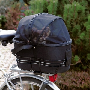 Panier de Transport sur Porte Bagage Large pour Chien - Trixie