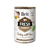 Pâtée Brit Fresh Adult - Dinde et Pois