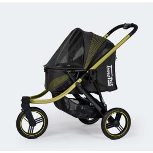 Poussette pour Chien Premium Comfort Noir - Innopet