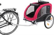 Remorque Vélo pour Chien Rouge Taille L - Trixie