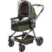 Poussette pour Chien ou Chat Vert Olive - Trixie