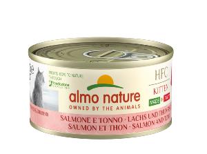HFC Complet Kitten Saumon Thon 70g - Almo Nature