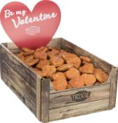 Coeur de Peau de Buffle et Poulet pour Chiens 6 cm 