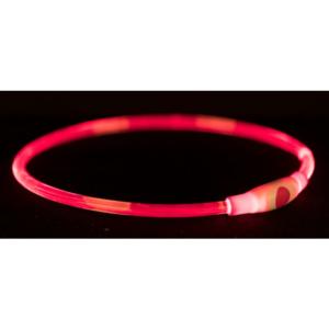 Collier Lumineux  Rouge Flash USB pour Chien - Trixie