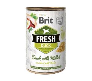Pâtée Brit Fresh Adult - Canard et Millet