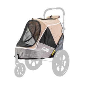 Housse de rechange pour Poussette Remorque Sporty  Beige