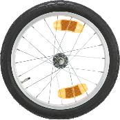 Roue pour Remorque Vélo 16 Pouces