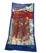 Bâton Peau de Buffle et Boeuf pour Chiens 17 cm lots de 3