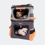 Sac à Dos pour Chien et Chat à Deux Niveaux