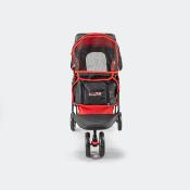 Poussette pour Chien All Terrain Rouge et Noire -  Innopet