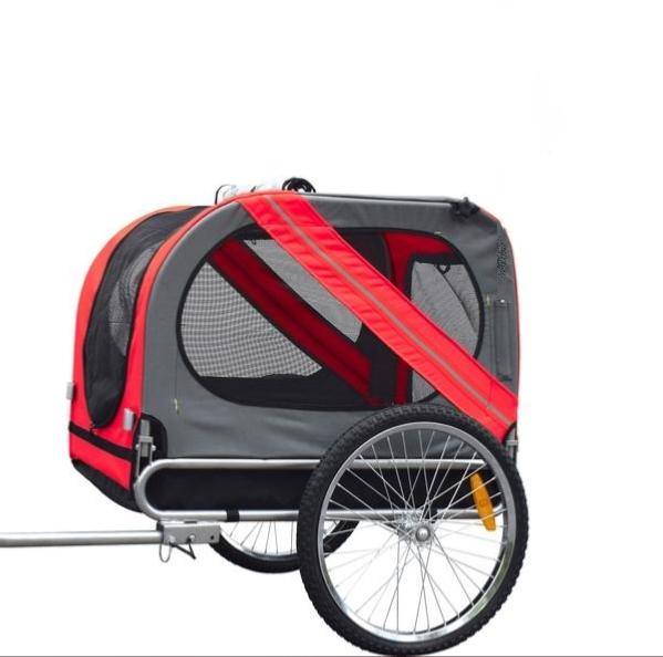 Remorque vélo pour chien DoggyRide Mini20 Trailer orange - Britch