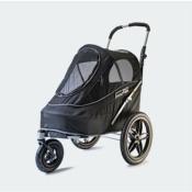 Poussette  et Remorque Sporty EVR Noire - Innopet 