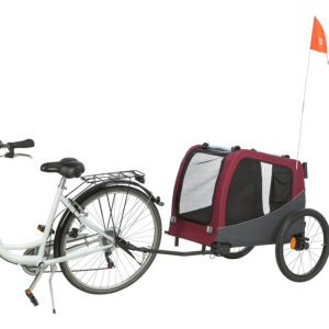 Remorque Vélo pour Chien Rouge Taille L - Trixie