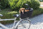 Panier de Transport Vélo Electrique sur Porte Bagage Large pour Chien - Trixie