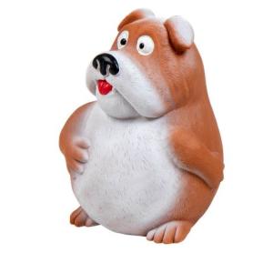 Chien Brun en Latex - Jouets pour Chiens - Animal Boulevard