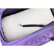 Sac de Transport Diamond Deluxe Violet pour Chien et Chat - Ibiyaya