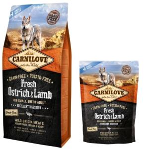 Carnilove Adult Small Fresh - Autruche & Agneau