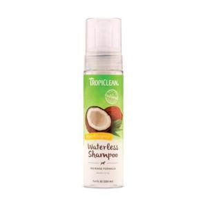 Shampooing Sec pour Chiens et chats sans Rinçage - TropiClean