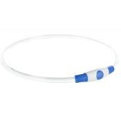 Collier Lumineux Bleu Flash USB pour Chien - Trixie