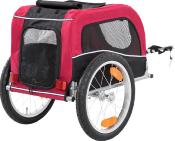 Remorque Vélo pour Chien Rouge Taille S - Trixie