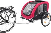 Remorque Vélo pour Chien Rouge Taille L - Trixie