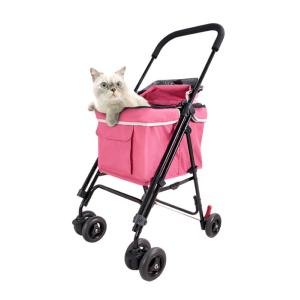 Poussette pour Chats Astro Go Lite Rose - Ibiyaya