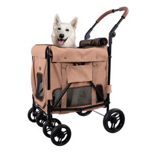 Poussette Wagon Pêche pour Chien  - Ibiyaya