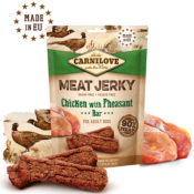 Jerky Carnilove Barres Protéinées - Poulet & Faisan 100 gr