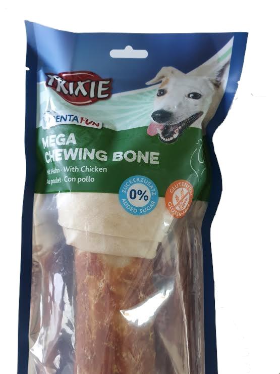 Mega Os en Peau de Buffle et Filet de Poulet pour Chiens La Toutouniere