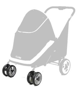 Roue de rechange pour Poussette Mamut d'Innopet