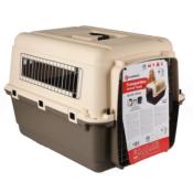 Cage de Transport Taupe pour chien Kennel Taille 4, M