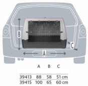 Cage de Transport Journey S/M Voiture pour Chiens - Trixie