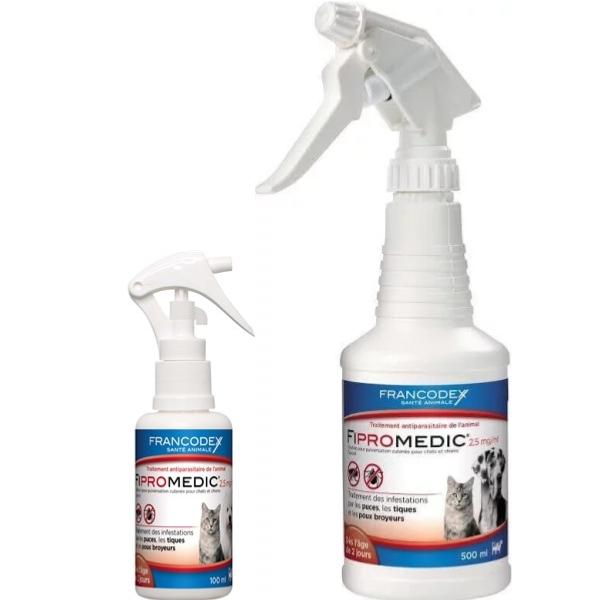 Francodex Spray Huile de saumon pour chiens et chats