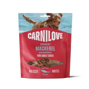 Snack Crunchy Carnilove - Maquereau & Framboises 200 gr